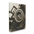 thumbnail image 1 of Stupell Industries Vintage Camera Body Lens Sepia Antique Photograph Canvas Wall Art Design by Ed Goldstein, 30" x 40", 1 of 1