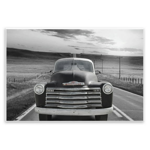 Stupell Industries Vintage Car Photography Transportation Photography Unframed Art Print Wall Art, 19 x 13