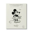 thumbnail image 1 of Stupell Industries Vintage Cartoon Character Patent Graphic Art Gallery Wrapped Canvas Print Wall Art, Design by Karl Hronek, 1 of 7