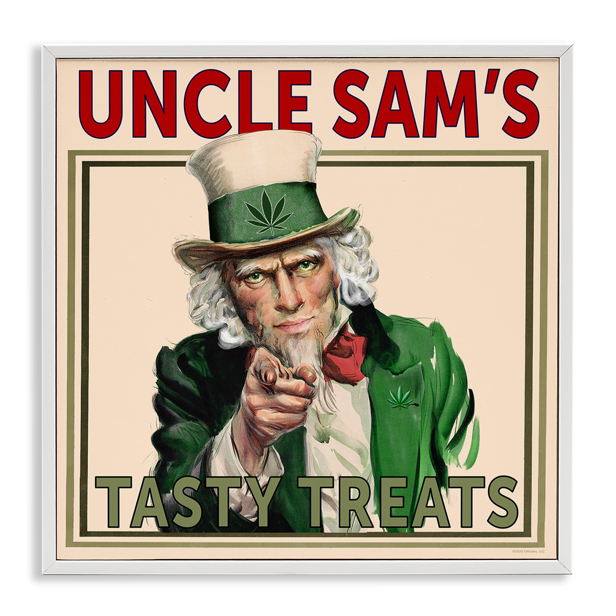 Stupell Industries Vintage Character Tasty Treats People Painting White Framed Art Print Wall Art, 12 x 12