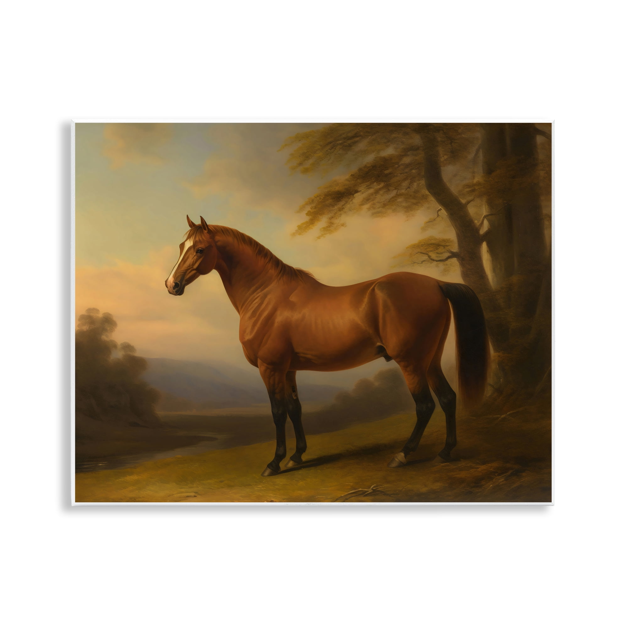 Stupell Industries Vintage Chestnut Horse Wall Plaque Art, design by Creative Studio