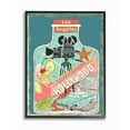 thumbnail image 1 of Stupell Industries Vintage City Jar Los Angeles California Fun Facts Designed by Sangita Bachelet, 1 of 1