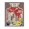 thumbnail image 1 of Stupell Industries Vintage City Jar New York City Interesting Fun Facts Designed by Sangita Bachelet, 1 of 6