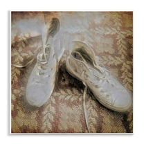 Stupell Industries Vintage Classic High Tops Fashion Painting Unframed Art Print Wall Art, 12 x 12