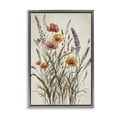 thumbnail image 1 of Stupell Industries Traditional Vintage Collection of Meadow Botanicals Gray Floating Frame Canvas Art, 17 x 25, by Nataly White, 1 of 8
