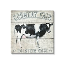 Stupell Industries Vintage Country Fair Animals & Insects Painting Gallery Wrapped Canvas Art Print Wall Art, 17 x 17