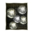 thumbnail image 1 of Stupell Industries Vintage Disco Balls Performing Arts Painting Gray Floater Framed Canvas Art Print Wall Art, 17 x 21, 1 of 10
