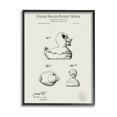 thumbnail image 1 of Stupell Industries Vintage Duck Toy Patent Graphic Art Black Framed Art Print Wall Art, Design by Karl Hronek, 1 of 8