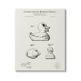 thumbnail image 1 of Stupell Industries Vintage Duck Toy Patent Graphic Art Gallery Wrapped Canvas Print Wall Art, Design by Karl Hronek, 1 of 7
