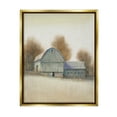 thumbnail image 1 of Stupell Industries Vintage Farm Barn Stable Neutral Autumn Tones Metallic Gold Framed Floating Canvas Wall Art, 16x20, by Tim O'Toole, 1 of 5