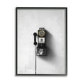 thumbnail image 1 of Stupell Industries Vintage Fashion Dial Phone Glam Pop Black White, 24 x 30, Design by Ziwei Li, 1 of 5