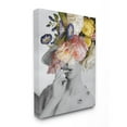 thumbnail image 1 of Stupell Industries Vintage Female Portrait Floral Spring Bloom Collage Canvas Wall Art Design by Wild Apple Portfolio, 30" x 40", 1 of 1