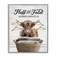 thumbnail image 1 of Stupell Industries Vintage Fluff & Fold Cattle Quotes and Sayings Painting Gray Framed Art Print Wall Art, 16 x 20, 1 of 8