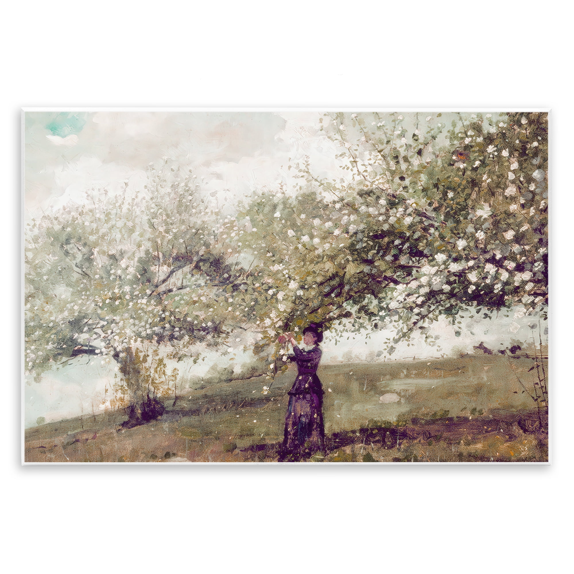 Stupell Industries Vintage Gathering Spring Blossoms Wall Plaque Art, design by Leah Straatsma