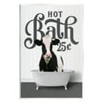 thumbnail image 1 of Stupell Industries Vintage Hot Bath Cow Animals & Insects Painting Unframed Art Print Wall Art, 13 x 19, 1 of 7