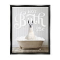 thumbnail image 1 of Stupell Industries Vintage Llama in Bath Animals & Insects Painting Black Floater Framed Art Print Wall Art, 17 x 21, 1 of 10