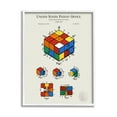 thumbnail image 1 of Stupell Industries Vintage Logic Toy Diagram Graphic Art White Framed Art Print Wall Art, Design by Karl Hronek, 1 of 7