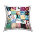 thumbnail image 1 of Stupell Industries Vintage Love Letter Collage Square Decorative Printed Throw Pillow, 18 x 18,, 1 of 4