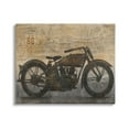 thumbnail image 1 of Stupell Industries Vintage Motorcycle Collage Transportation Painting Gallery Wrapped Canvas Print Wall Art, 30 x 24, 1 of 8