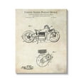 thumbnail image 1 of Stupell Industries Vintage Motorcycle Shaft Drive Machinery Blueprint Diagram Canvas Wall Art, 16 x 20, Design by Karl Hronek, 1 of 5