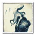 thumbnail image 1 of Stupell Industries Vintage Octopus & Jellyfish Animals & Insects Painting White Framed Art Print Wall Art, 24 x 24, 1 of 9