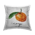 thumbnail image 1 of Stupell Industries Vintage Orange with Leaf Decorative Printed Throw Pillow Design by Regina Moore ., 1 of 6