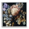 thumbnail image 1 of Stupell Industries Vintage Peonies on Black Botanical & Floral Painting Gray Framed Art Print Wall Art, 24 x 24, 1 of 8