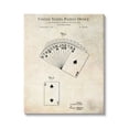 thumbnail image 1 of Stupell Industries Vintage Playing Cards Patent Diagram Blueprint Text Canvas Wall Art, 36 x 48, Design by Karl Hronek, 1 of 5