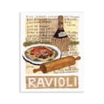 thumbnail image 1 of Stupell Industries Vintage Ravioli Recipe Food & Beverage Painting Unframed Art Print Wall Art, 11 x 14, 1 of 8