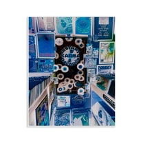 Stupell Industries Vintage Record Store Entertainment Painting Unframed Art Print Wall Art, 11 x 14