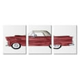 thumbnail image 1 of Stupell Industries Vintage Red Convertible Drawing Classic Automobile Car Canvas Wall Art Design by Daphne Polselli, 1 of 4
