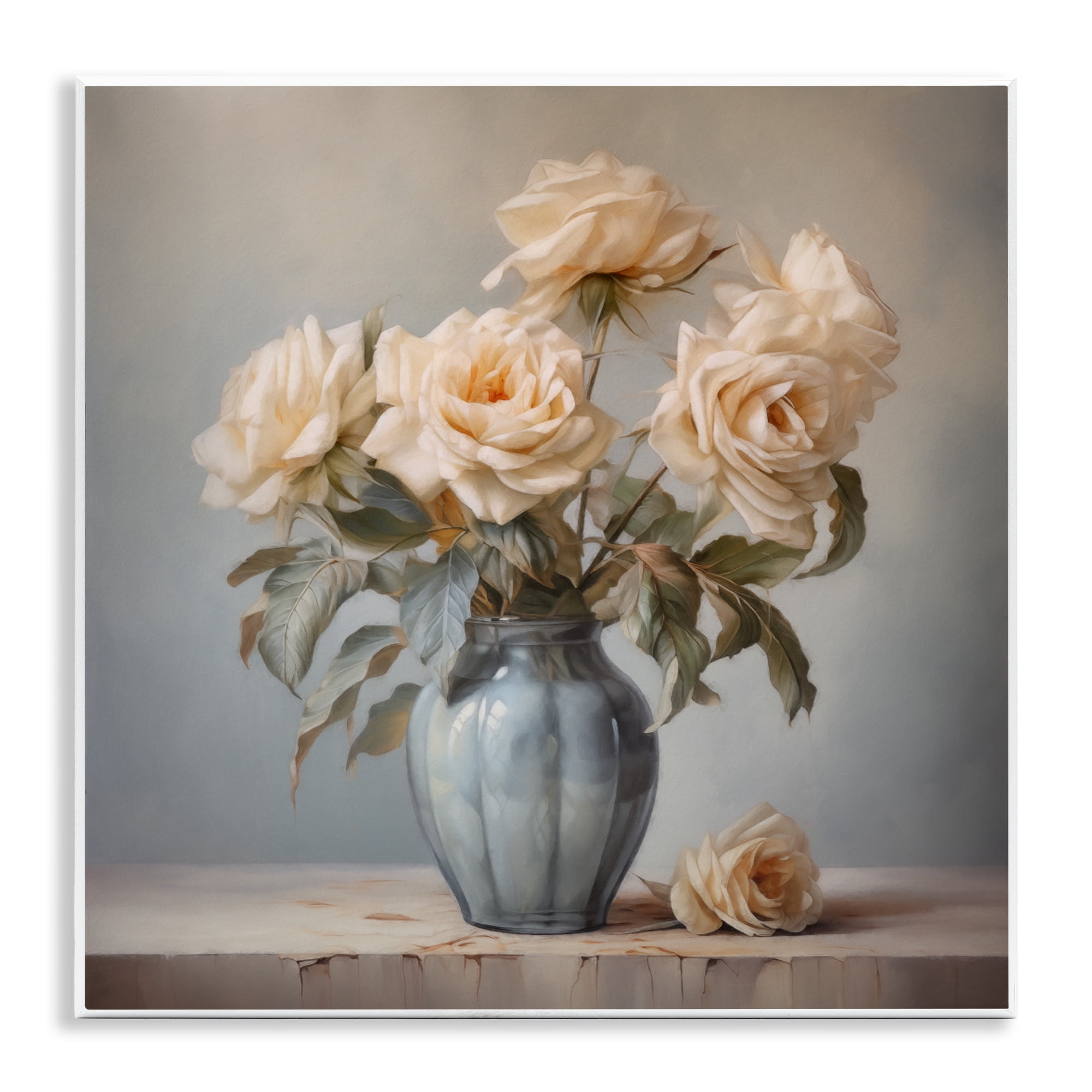Stupell Industries Vintage Rose Paragon Wall Plaque Art, design by Steve Hunziker