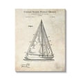 thumbnail image 1 of Stupell Industries Vintage Sailboat Watercraft Diagram Patent Text Blueprint Canvas Wall Art, 30 x 40, Design by Karl Hronek, 1 of 5