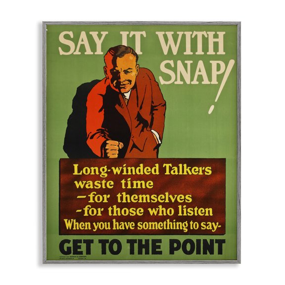 Stupell Industries Vintage Say It With Snap Quotes and Sayings Painting Gray Framed Art Print Wall Art, 24 x 30
