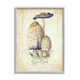 thumbnail image 1 of Stupell Industries Vintage Scientific Mushroom Study Botanical & Floral Painting Gray Framed Art Print Wall Art, 1 of 5