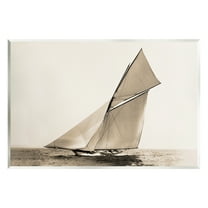 Stupell Industries Vintage Ship on Ocean Transportation Photography Unframed Art Print Wall Art, 15 x 10