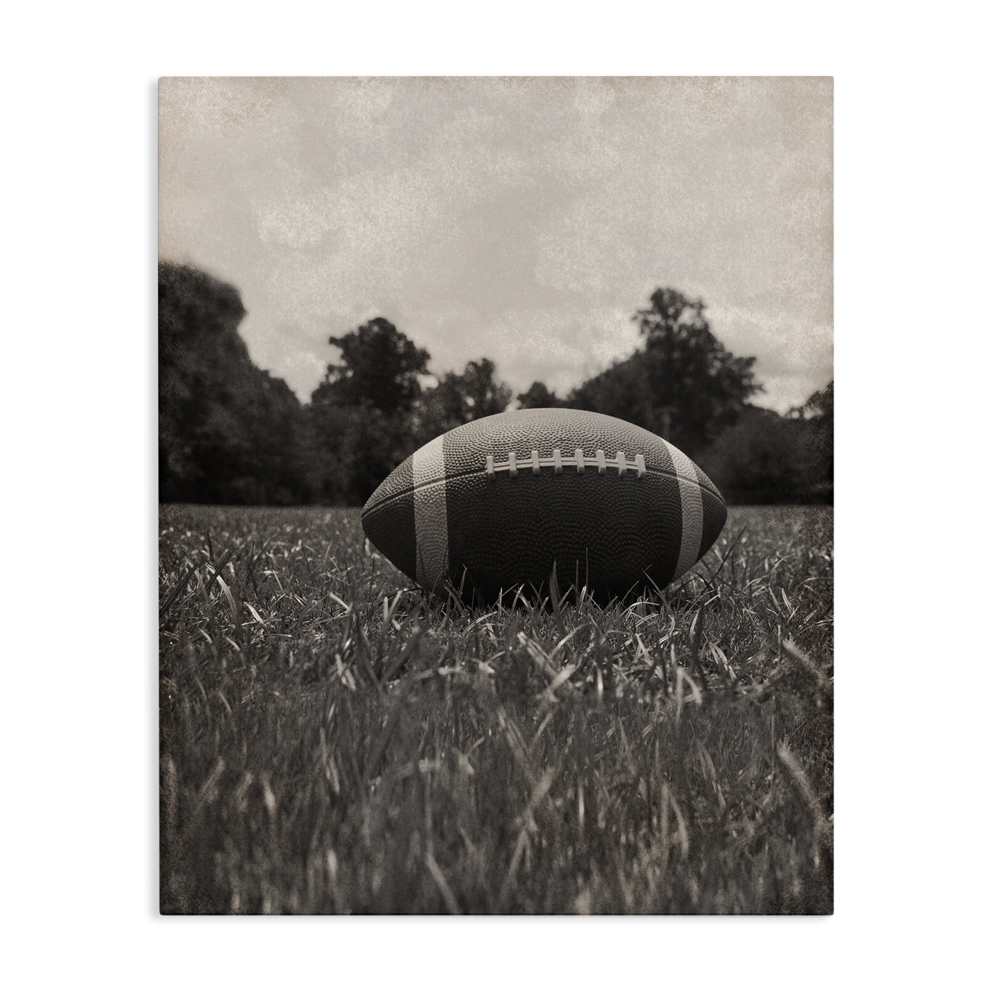 Stupell Industries Vintage Sports Football Canvas Wall Art, design by Marcus Prime