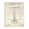 thumbnail image 1 of Stupell Industries Vintage Style Sailboat Watercraft Detailed Diagram Blueprint Wood Wall Art, 10 x 15, Design by Karl Hronek, 1 of 5