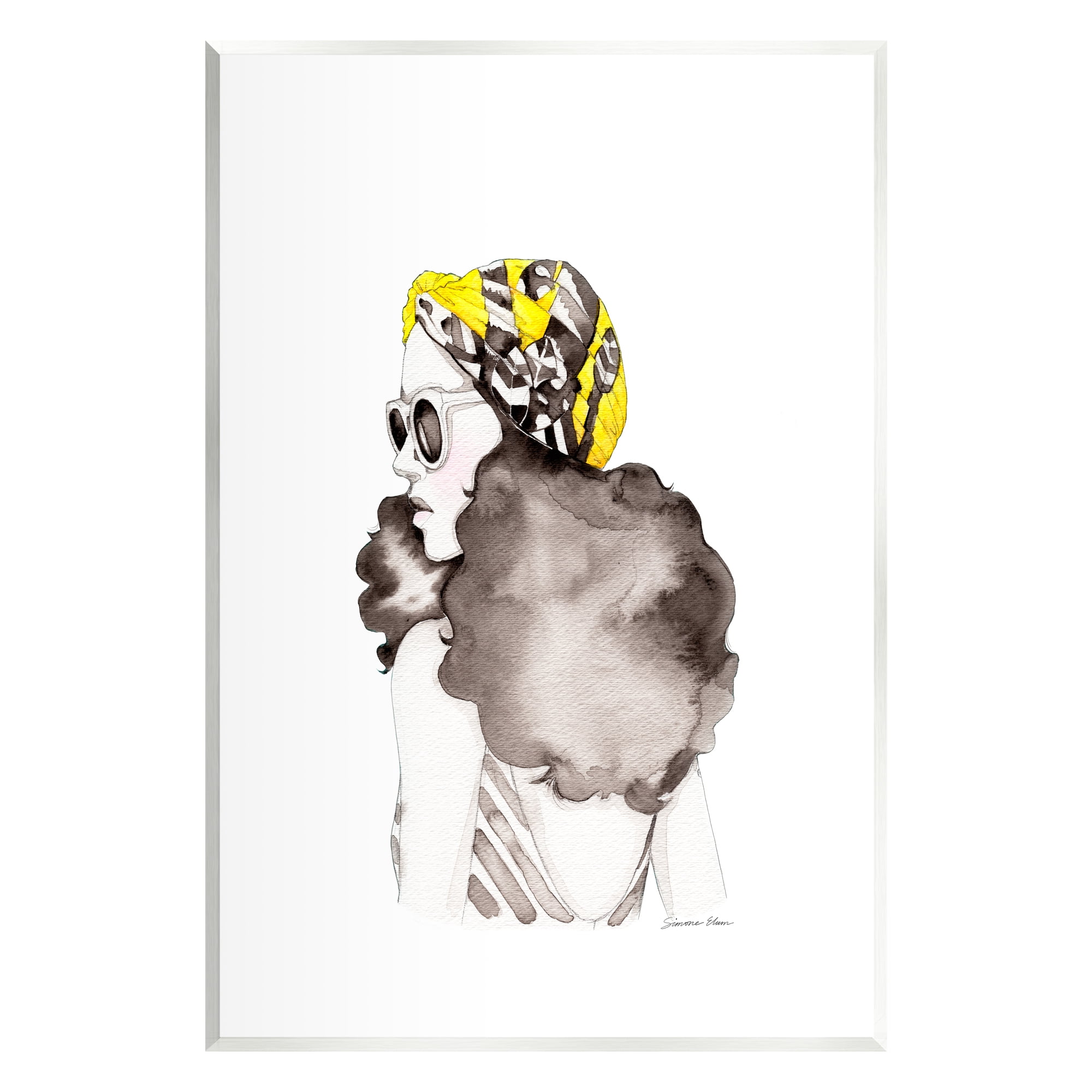 Stupell Industries Vintage Style Woman Beauty & Fashion Painting Unframed Art Print Wall Art, 10 x 15