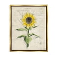 thumbnail image 1 of Stupell Industries Vintage Sunflower Painting Botanical & Floral Painting Gold Floater Framed Canvas Art Print Wall Art, 25 x 31, 1 of 10