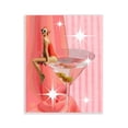 thumbnail image 1 of Stupell Industries Vintage Swimmer on Drink Food & Beverage Painting Unframed Art Print Wall Art, 11 x 14, 1 of 8