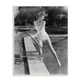 thumbnail image 1 of Stupell Industries Vintage Swimwear Female Celebrity Outdoor Recreational Pool,13 x 19, Design by Lil' Rue, 1 of 5