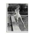 thumbnail image 1 of Stupell Industries Vintage Swimwear Female Celebrity Outdoor Recreational Pool,24 x 30, Design by Lil' Rue, 1 of 7