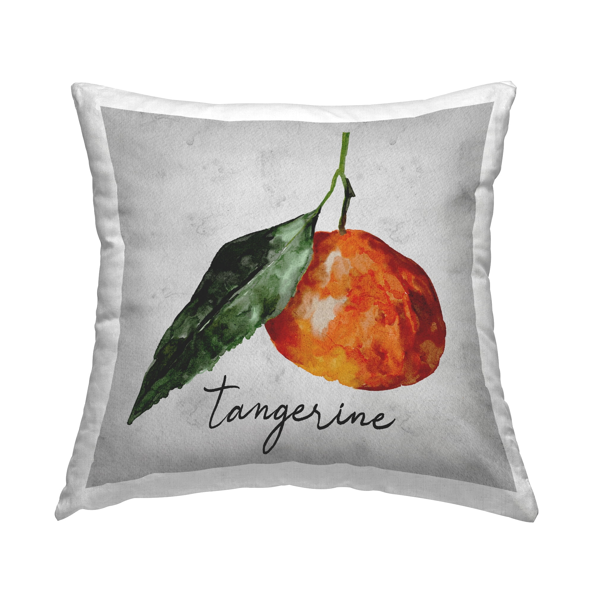 Stupell Industries Vintage Tangerine Fruit Decorative Printed Throw Pillow Design by Regina Moore .