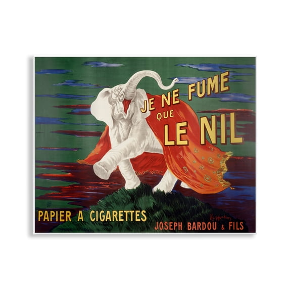 Stupell Industries Vintage Tobacco Advertisement Advertisements Painting Unframed Art Print Wall Art, 14 x 11