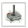 thumbnail image 1 of Stupell Industries Vintage Video Game Joystick Art for Kids Painting White Framed Art Print Wall Art, 1 of 7