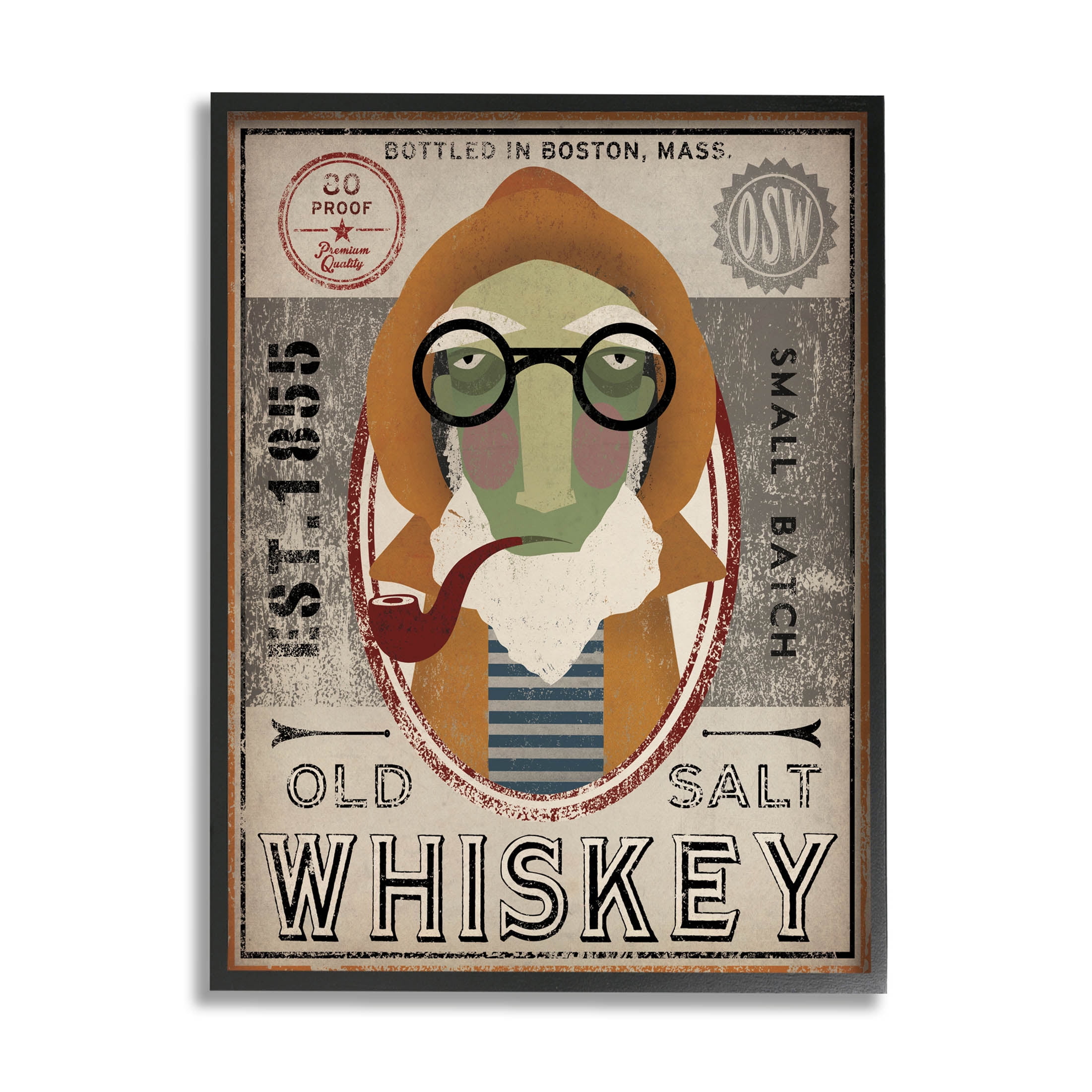 Stupell Industries Florio Vintage Poster Drink Design