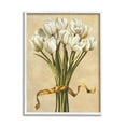 thumbnail image 1 of Stupell Industries Vintage White Tulips Botanical & Floral Painting White Framed Art Print Wall Art, 16 x 20, 1 of 9