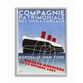 thumbnail image 1 of Stupell Industries Vintage Wine Bottle Poster Framed Wall Art by Jean-Pierre Got, 1 of 6