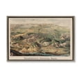 thumbnail image 1 of Stupell Industries Vintage Yellowstone Park Landscape Painting Brown Floater Framed Art Print Wall Art, 31 x 21, 1 of 2